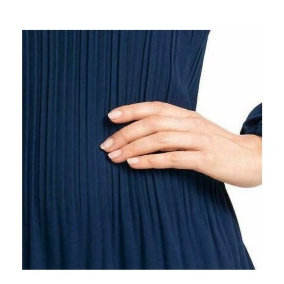 Hilary Radley Womens Pleated Stretch Dress - Picture 6 of 10